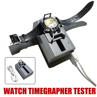 Upgrade NEW TGBC Watch Timegrapher Watch Tester Repair Tool Used PC Cellphone