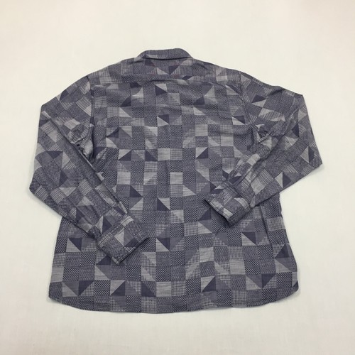 Robert Graham Hemd Herren Extra Large Knopfleiste Langarm Grau (XL) - Bild 7 von 9