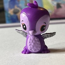 SML HATCHIMALS Bird Parrot, Purple, Glitter Wings, Collectible Figure Toy
