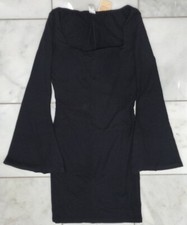 Brand New Popilush Women’s M Black Long Sleeve Shapewear Short Dress