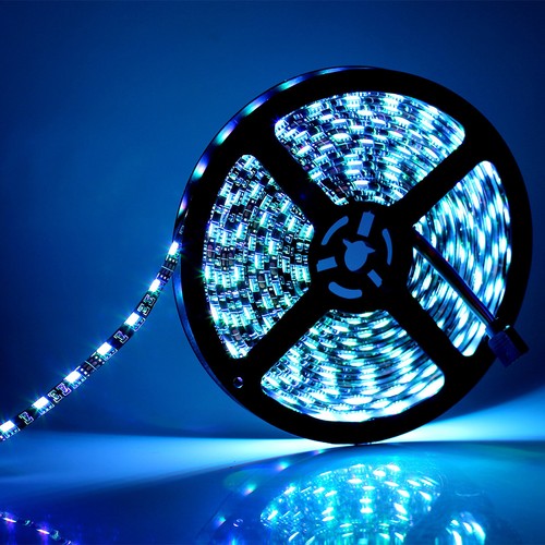 5M 60leds/m 5050 SMD RGB Waterproof 300LEDs Black PCB LED Rope Strip Light - Picture 6 of 8