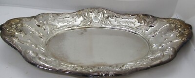 Victorian Wallace Silverplate Tray WALLACE LA REINE SILVER-PLATE
