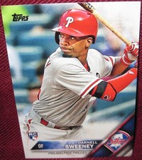 2016 TOPPS #157 DARNELL SWEENEY RC BASE CARD NM-MT