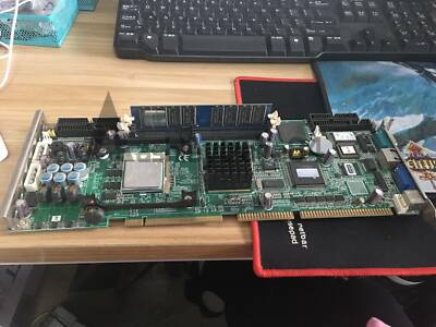 Used Advantech PCA-6186VE REV.A1 (with CPU,FAN, Ram)