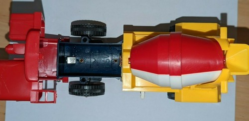 FUNMATE #1010 MOTORIZED CEMENT TRUCK MIB W/ Box Tested WORKS Japan Toy Vintage - Picture 7 of 9