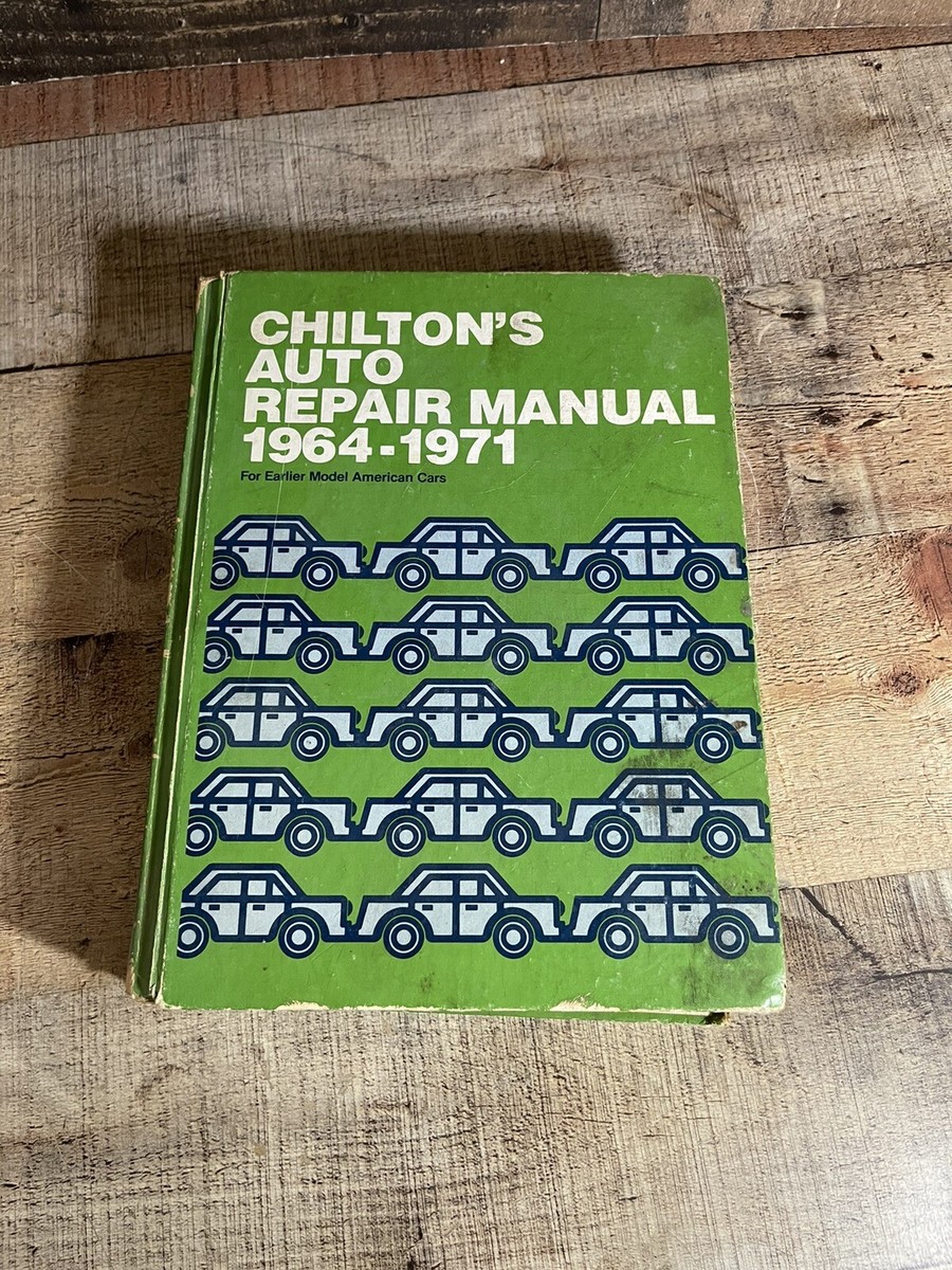 Chiltons Auto Repair Manual 1964-1971 5974 | eBay