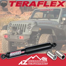 TeraFlex 9550 VSS Steering Stabilizer For 1997-2018 Jeep Wrangler TJ LJ JK