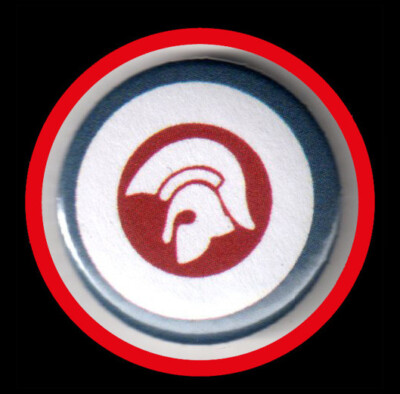 Trojan Nr.3 ''BUTTON''Ska/Skin/Reggae/2 Tone/Jamaica/Rudeboy/Anstecker