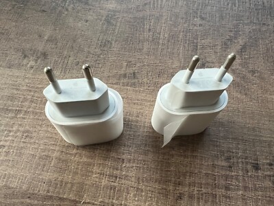 2x (Two) Original Apple EU USB-C A2347 20W Power Adapters EMC 3621 (have more)
