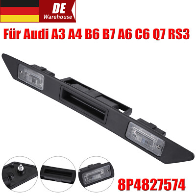 8P4827574 Griffleiste Heckklappe Kennzeichen Leiste Für Audi A3 RS3 A4 B6 B7 A6