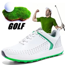 Professional Men's Golf Shoes Outdoor Waterproof Non-Slip Golf Training Shoes 
