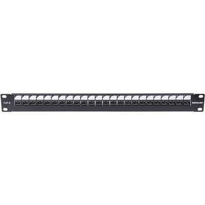 Intellinet 720564 24 Port Netzwerk-Patchpanel Rackmount CAT 6 1HE 1571465