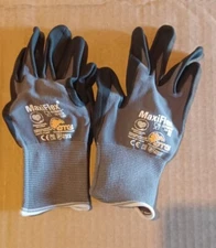 3 pairs 34-874 7(s) MaxiFlex Ultimate Micro Foam Nitrile Grip Coated WORK GLOVES