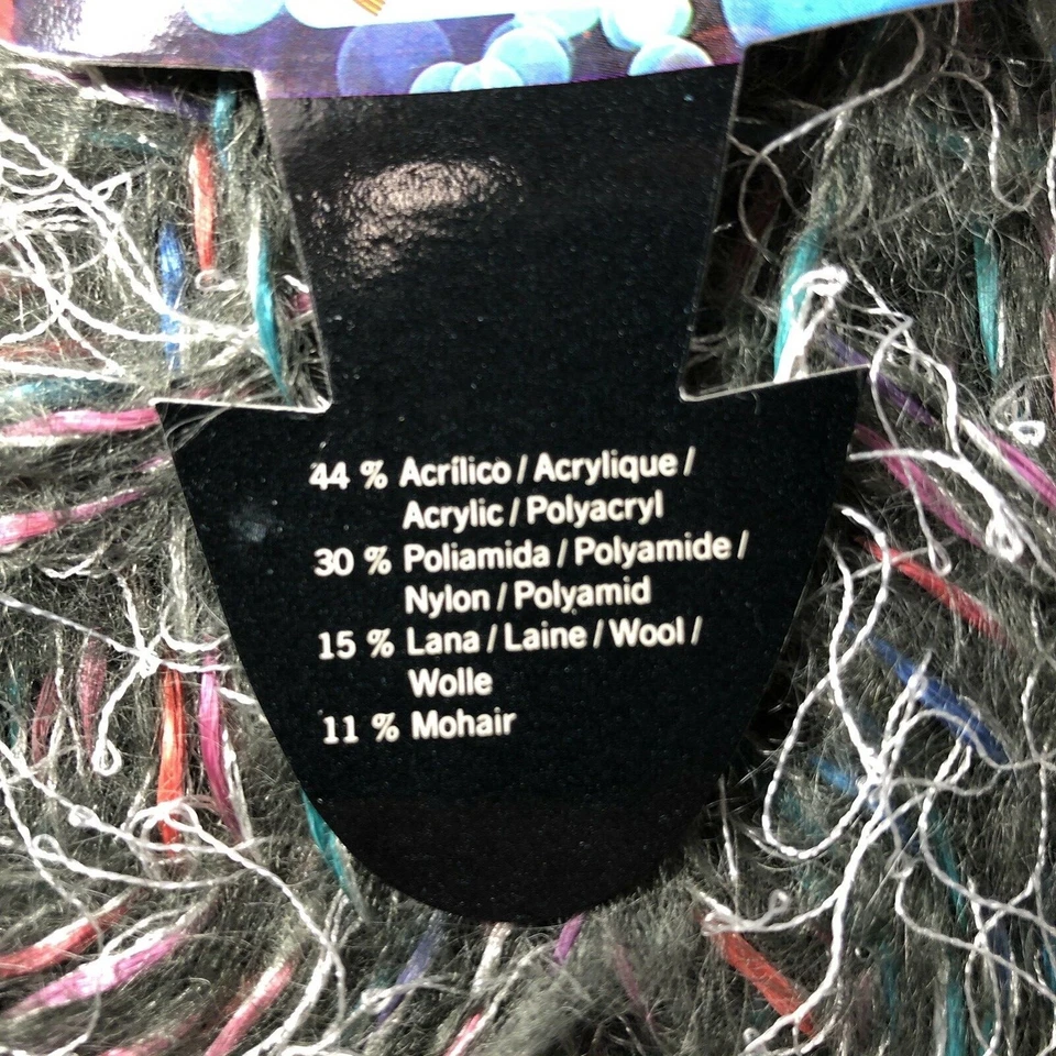 Lote de 7 Hilos Boutique Vintage Madonna Katia Colección Gris con Rojo Púrpura Azul Foto 4 de 4