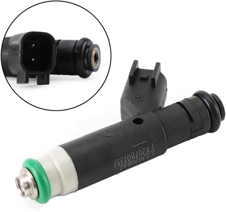 8X Inyectores de combustible nuevos OEM SIEMENS 1999-2000 Dodge Durango Jeep 4,7 L V8 53030842 Foto 4 de 4