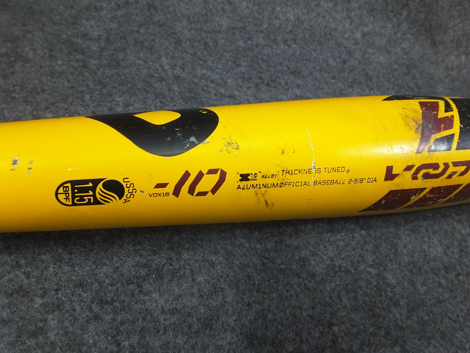 Demarini Voodoo Raw 10 Baseball Bat VDX16 27/17 X12 ALLOY eBay