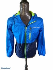 Free Country Boys Size L 10/12 Blue Full Zip Jacket