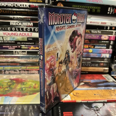 Monster High Frights Camera Action 2014 DVD Brand New Kids Horror