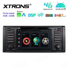 Autoradio Android 11 4/64gb Stereo BMW E39 1995-2003 CarPlay Comandi Volante - Miniatura 2