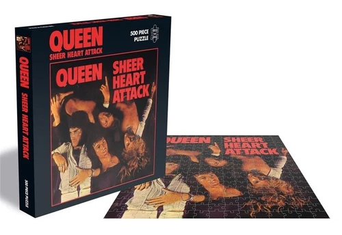 NMR Brands Queen: Sheer Heart Attack Jigsaw Puzzle - 500 Pieces - Picture 1 of 1