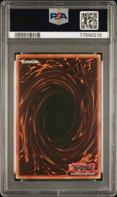 Yugioh 2002 Blue-Eyes White Dragon LOB-E001 1st Edition Europe PSA
