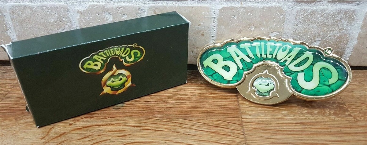 Battletoads Belt Buckle NES Nintendo Loot Crate exclusive new