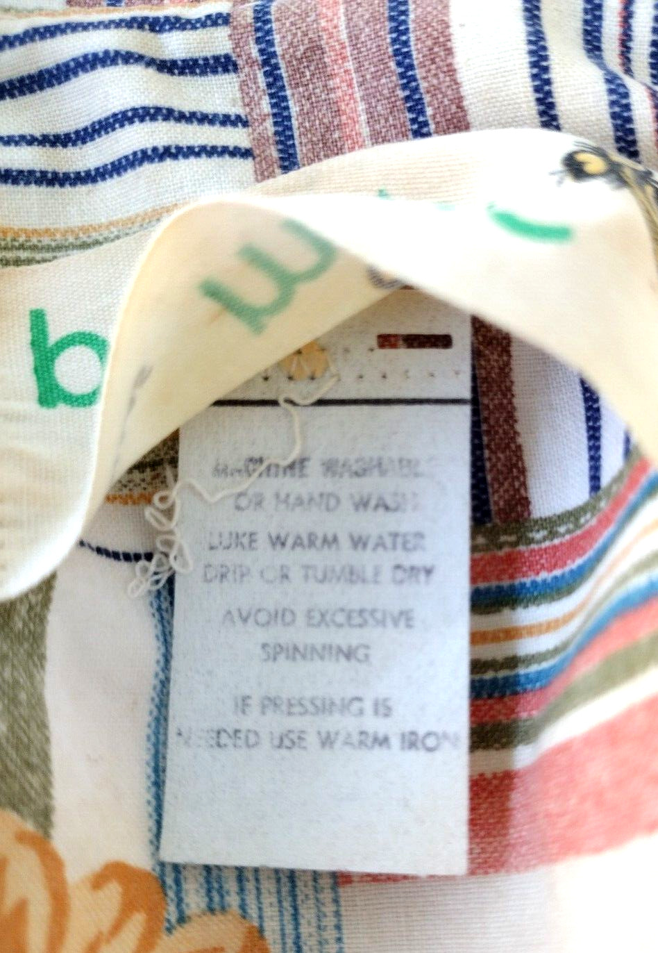 Vtg 70's Western Patchwork Dagger Collar Plaid Bu… - image 17