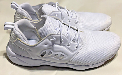 Reebok 3D Ultralite Athletic Shoes White Mesh Sneakers Men's Size 12 #116730897