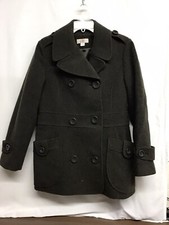 J Lo Wool Coat Size Xl V303