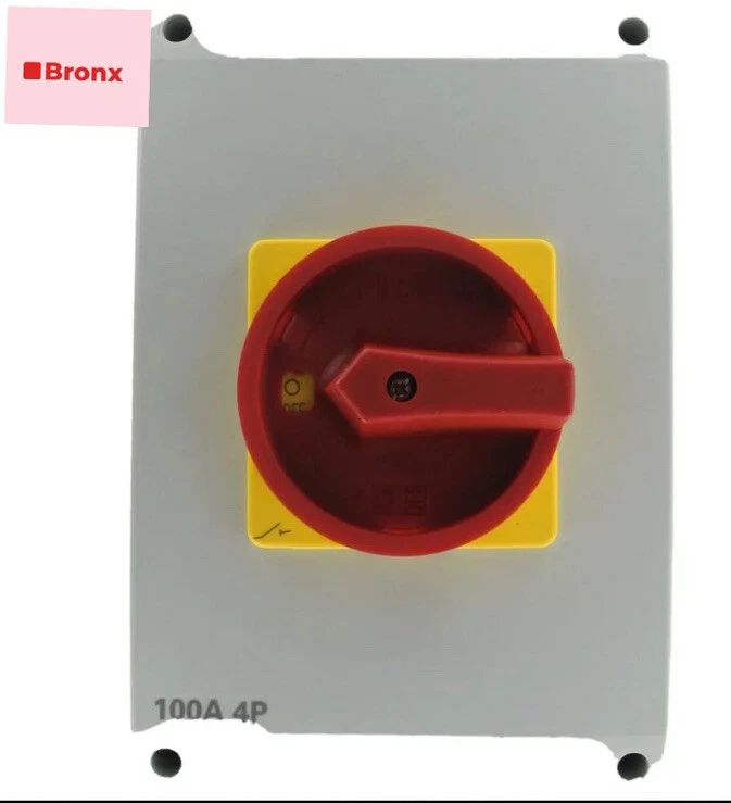 ROTARY ISOLATOR - SWITCH 4 POLE 20AMP 32AMP 40AMP 63AMP 100AMP