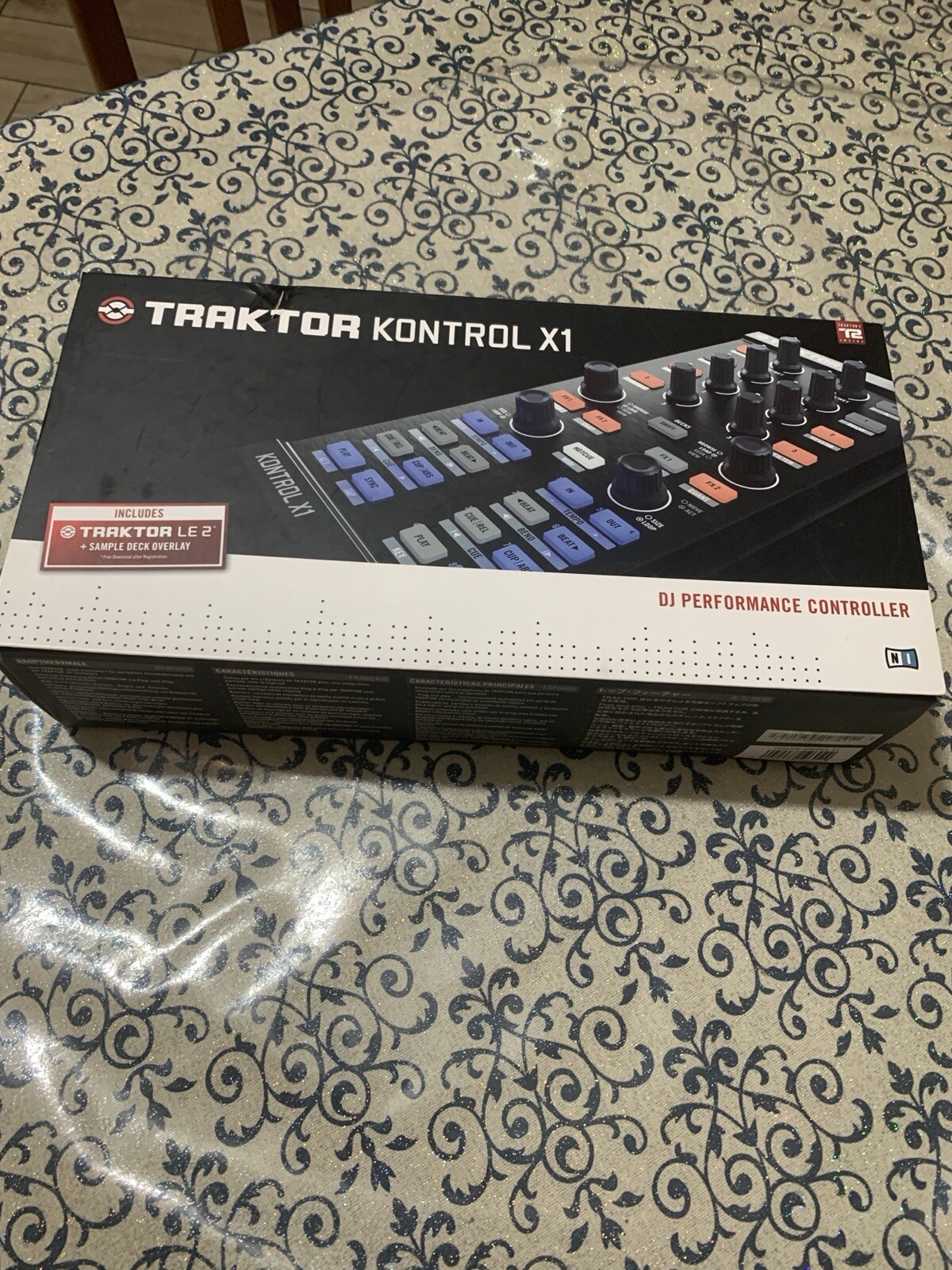 C Traktor Kontrol X1 Dj Controller Midi Effetti Loop Mixaggio Musica Repper