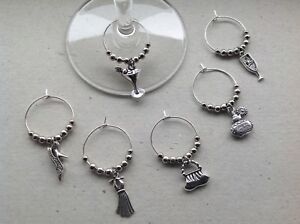 Details about Handmade Set of 681012 Wine Glass Charms, Girlie Theme, Birthday, Hen party. Details about Handmade Set of 681012 Wine Glass Charms, Girlie Theme, Birthday, Hen party.
