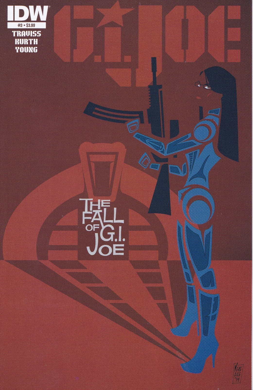 GI JOE #3 (2014) Back Issue