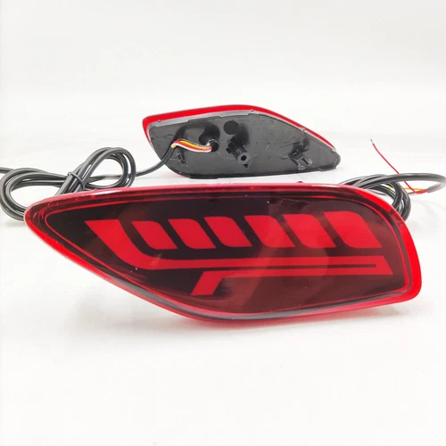 For Kia Seltos 2019 2020 2021 LED Rear Bumper Reflector Light DRL Brake Lamp - Bild 3 von 6