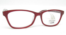 Corinne McCormack Sparkly Crimson Reading Glasses JULIET RED 58/18-140mm 2.00