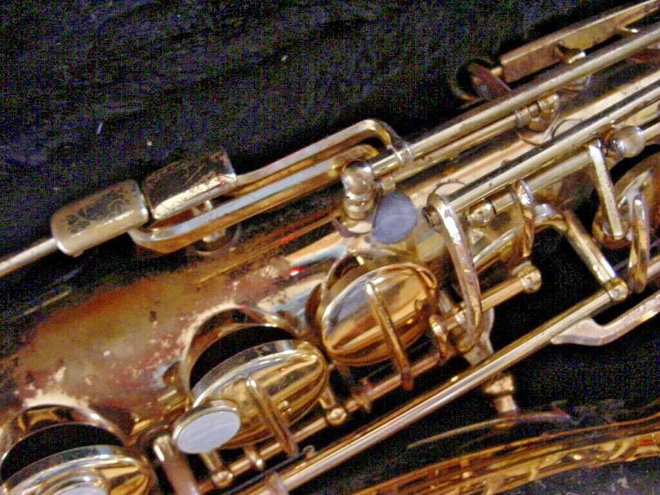 SAXOFÓN ALTO STUDENT EVETTE BUFFET CRAMPÓN RESTAURACIÓN O PIEZAS INCLUYE CUELLO Foto 3 de 4