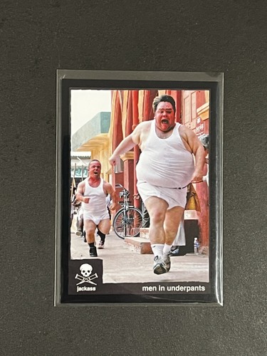Zerocool Jackass Wee Man Men In Underpants Stunt #S-18 Trading Card QTY!