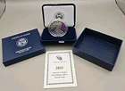 2011 W Proof $1 American Silver Eagle Dollar Box W/ COA