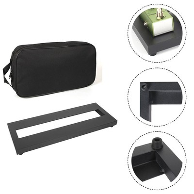 Für Gitarre und für Bass Ready tragbares Mini Pedal Board inklusive Tragetasch