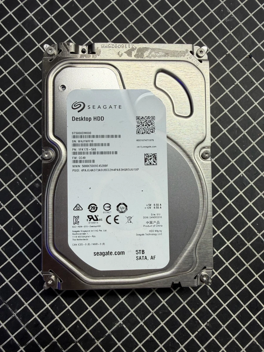 Seagate 5TB Internal Hard Disk Drives for sale | eBay