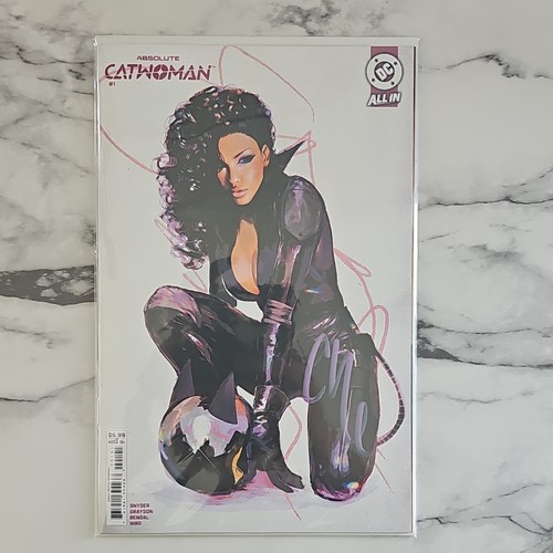 Absolute Catwoman #1 Sozomaika Variant signed Che Grayson w COA NM