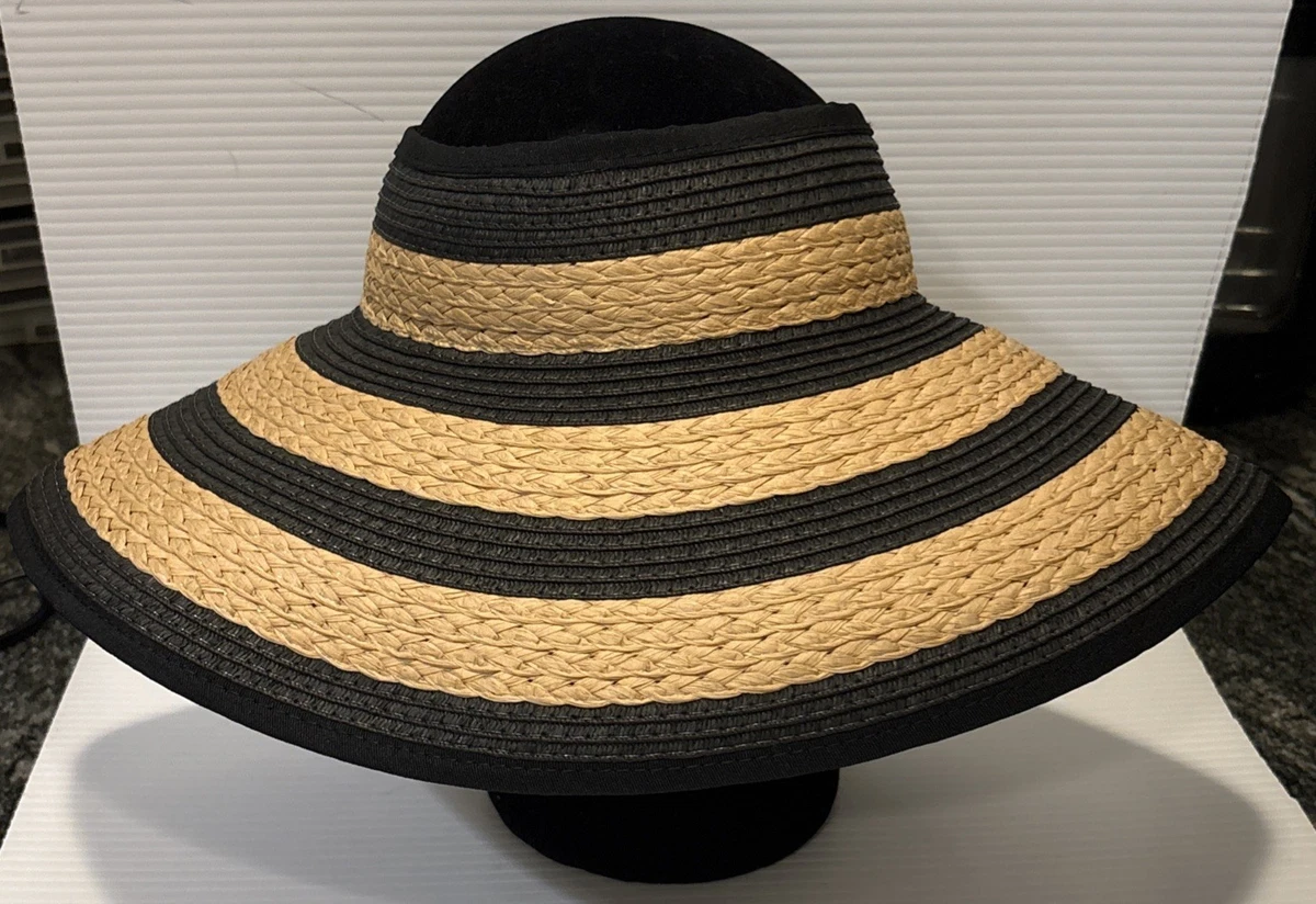 Vince Camuto Black Adjustable Size Hats for Women for sale  display picture 1