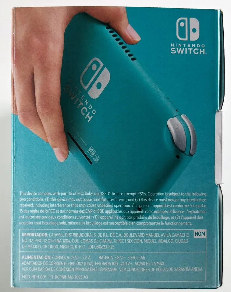 BRAND NEW ✹ Nintendo Switch Lite Model Console System ✹ 32GB Turquoise ✹ USA - Image 4 of 4