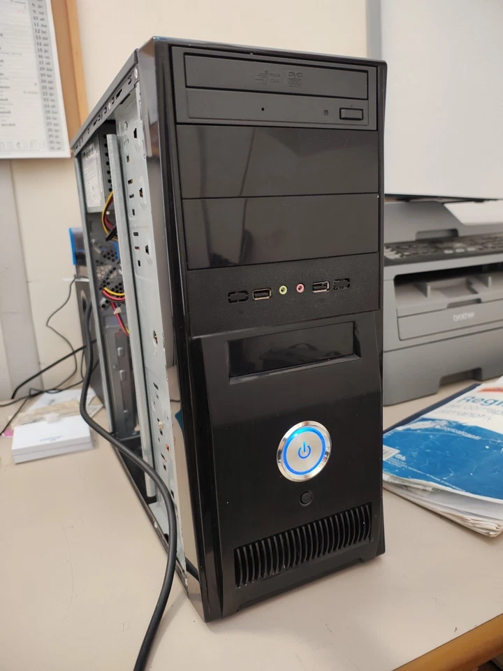 PC Desktop AMD ATHLON II X2 245 4 GB RAM DDR3 500GN HD WIN 10 LEGGERE BENE - Immagine 2 di 4