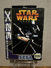 STAR WARS ARCADE - Sega Mega Drive 32X - UK PAL - COMPLETE with Manual
