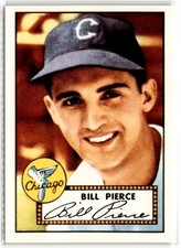 1983 TOPPS 1952 REPRINT SET BILLY PIERCE #98