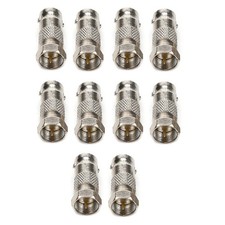 Lightweight BNC Female to F Type Male Adapter Connector Replacement Accessories