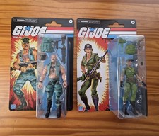 GI JOE Classified Retro card Walmart Exclusive  GUNG-HO & LADY JAYE