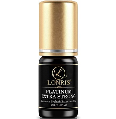 8-9 Weeks Retention/Volume Eyelash Extension Glue/Platinum Extra Strong Lonris