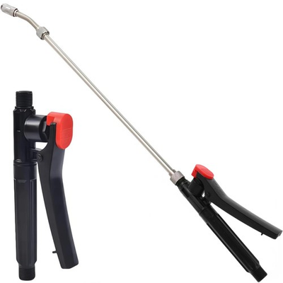 #ad Pump Action Pressure Backpack Sprayer Wand 29 Inch Stainless Steel Valve $25.44